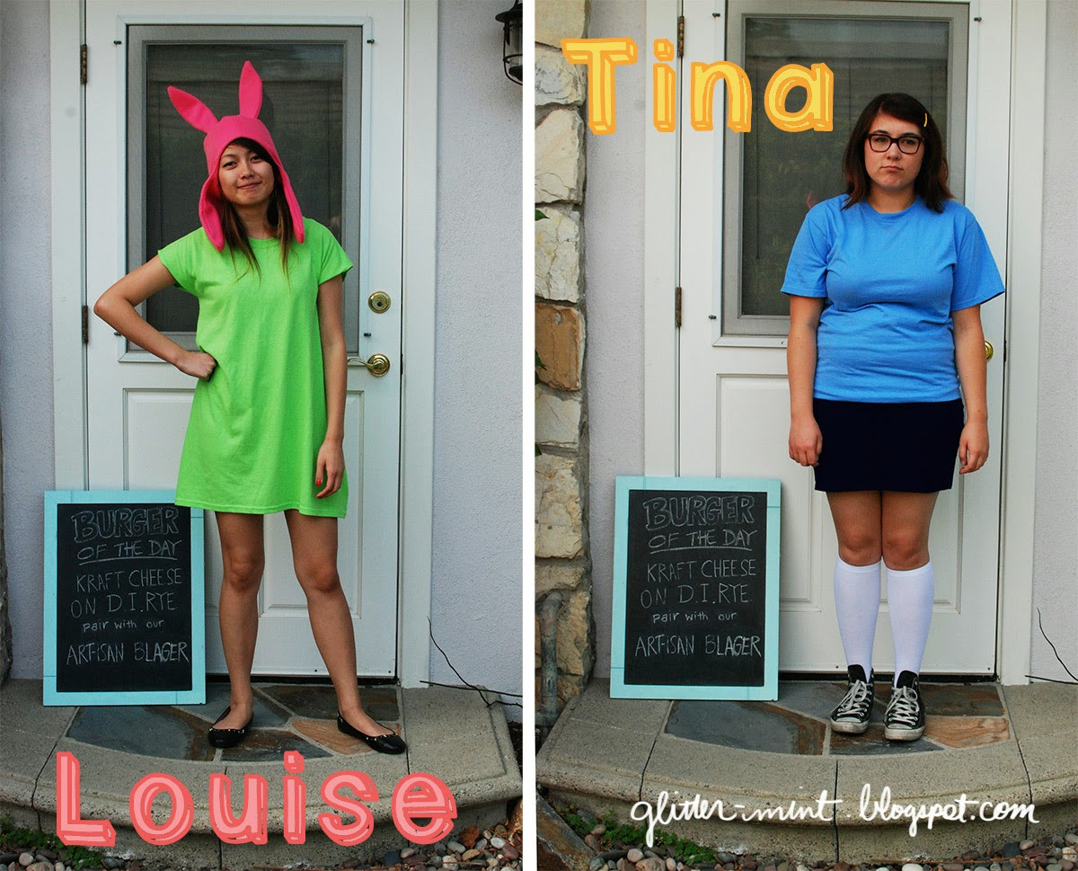 Best ideas about Louise Belcher Costume DIY
. Save or Pin Costume Idea Tina and Louise Now.