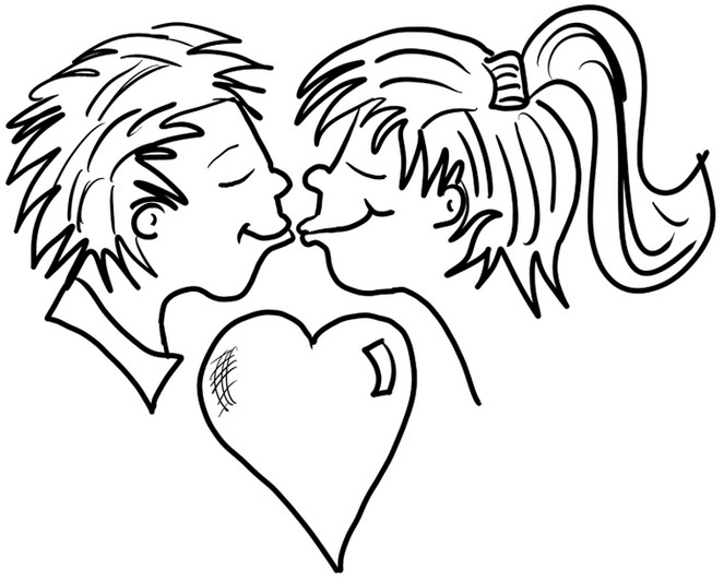 Best ideas about Love Coloring Pages For Boys
. Save or Pin Printable Boy Girl Valentine Coloringpagebook Now.