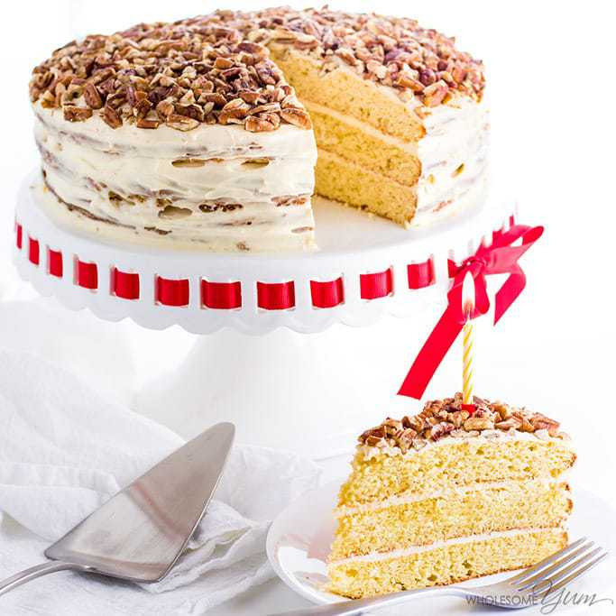 Best ideas about Low Carb Birthday Cake
. Save or Pin Vanilla Gluten Free Keto Birthday Cake Recipe Sugar Free Now.