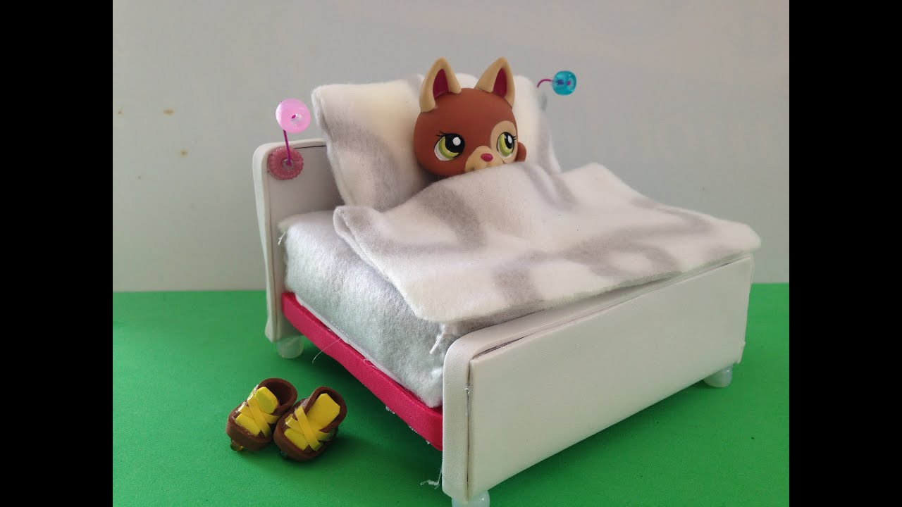 Best ideas about Lps DIY Bed
. Save or Pin How to make a LPS Bed LPS accessories Now.