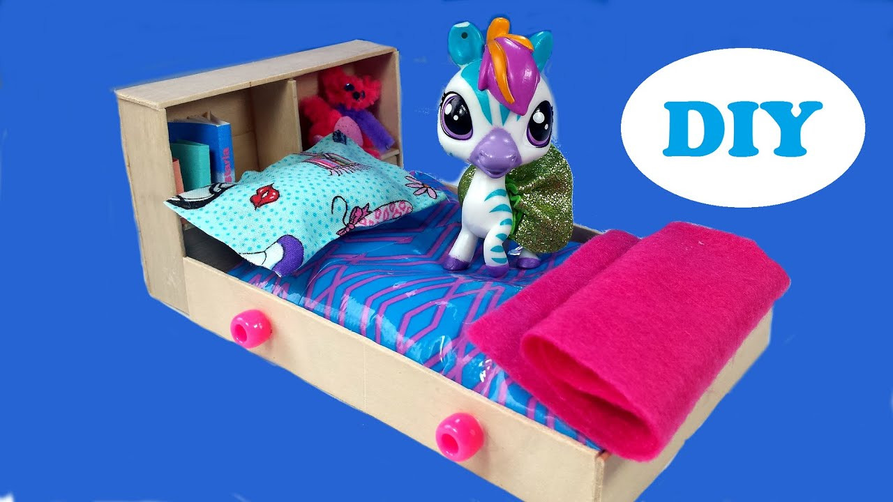 Best ideas about Lps DIY Bed
. Save or Pin DIY Doll Water Bed for LPS & Mini Dolls Now.