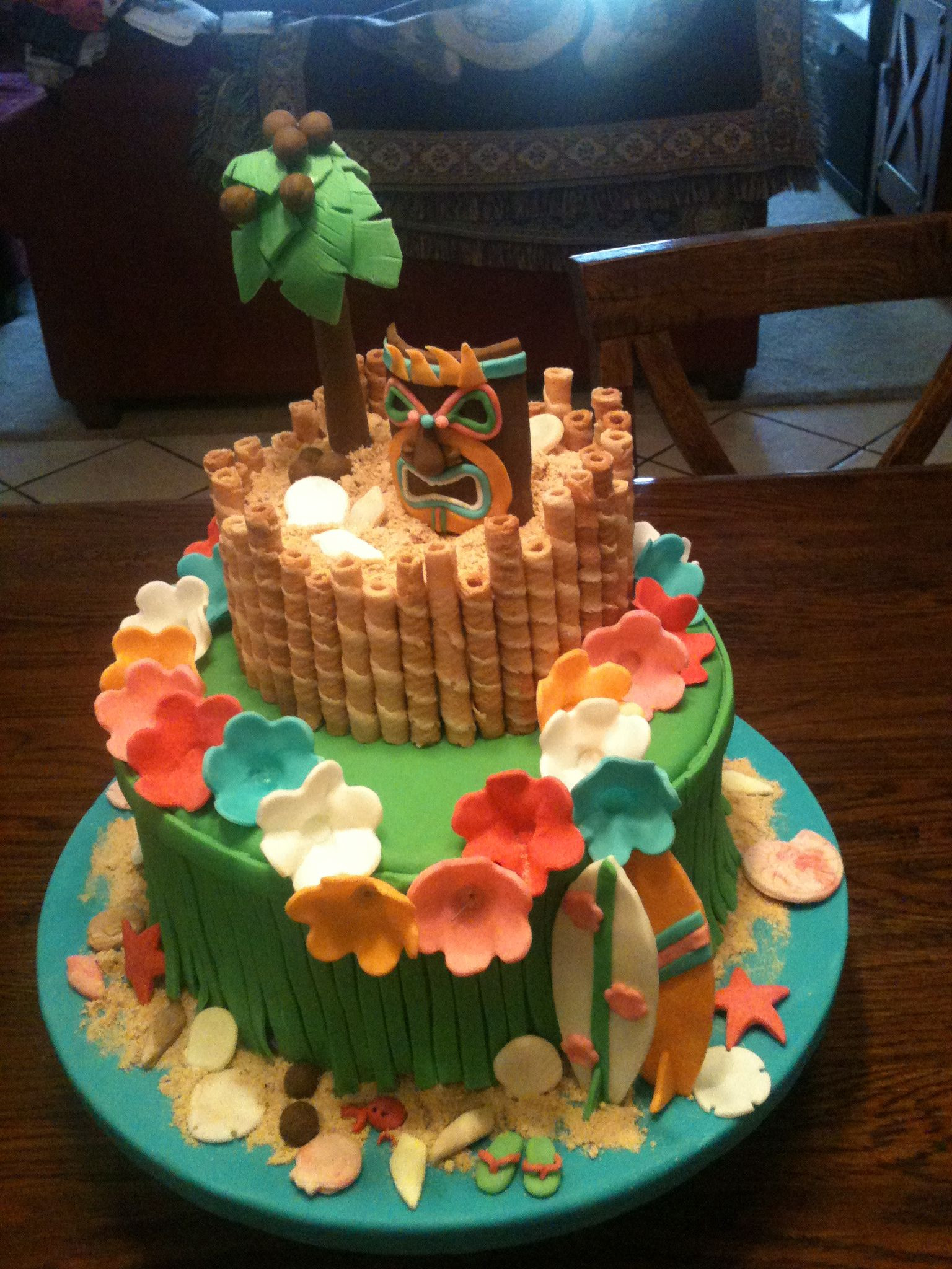 Best ideas about Luau Birthday Cake
. Save or Pin By K Andrews Aloha Hawaiian Luau cake Seashells Now.