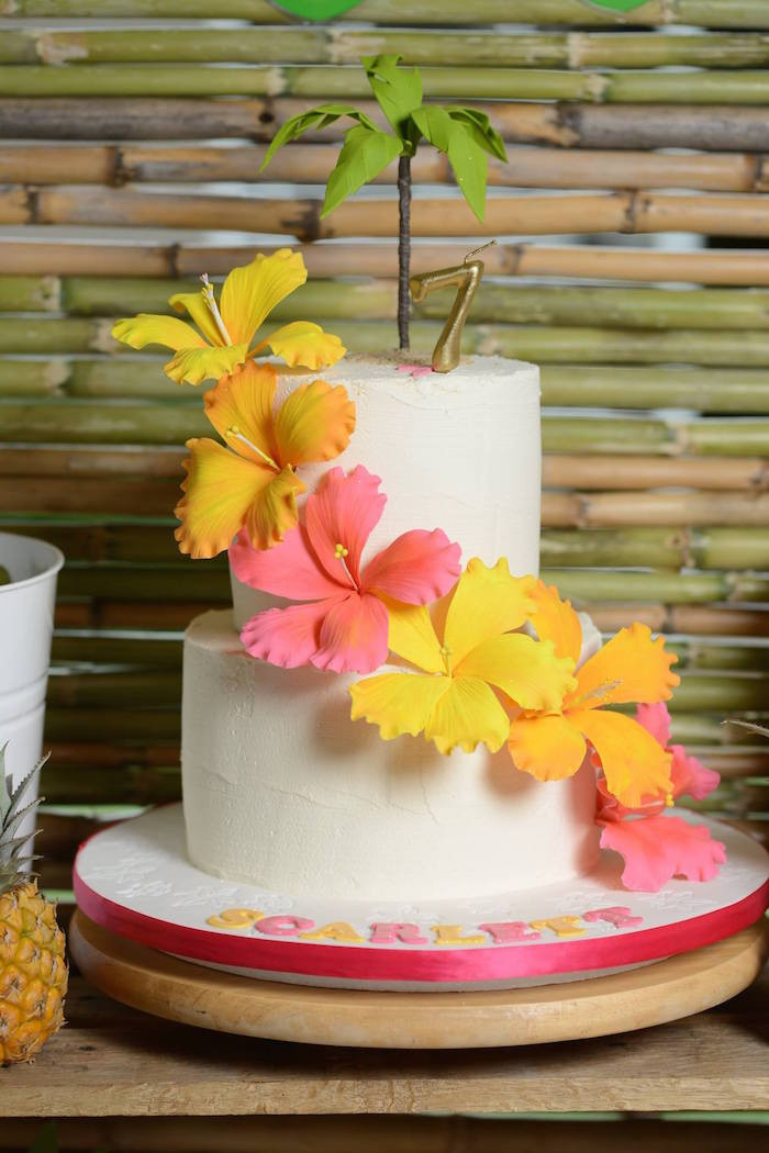 Best ideas about Luau Birthday Party Ideas
. Save or Pin Kara s Party Ideas Hawaiian Luau Themed Birthday Party Now.