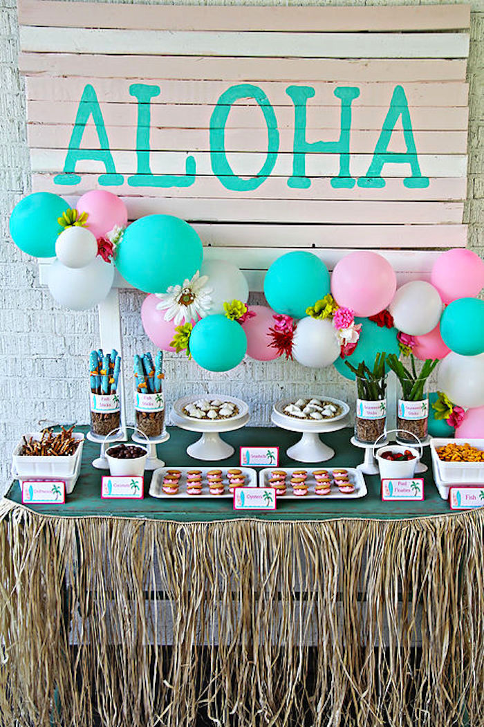 Best ideas about Luau Birthday Party Ideas
. Save or Pin Kara s Party Ideas Hawaiian Luau Birthday Party Now.