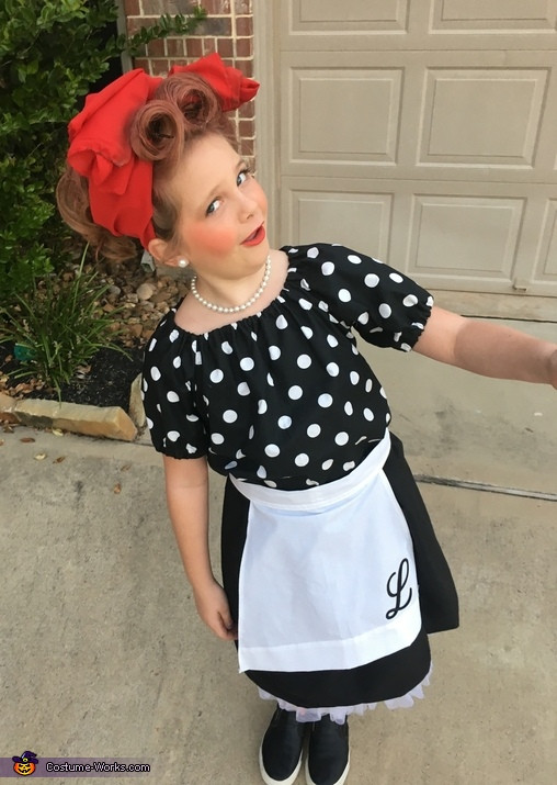 Best ideas about Lucille Ball Costume DIY
. Save or Pin I Love Lucy Girl s Halloween Costume Now.