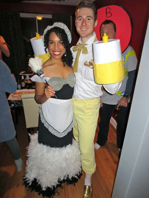 Best ideas about Lumiere Costume DIY
. Save or Pin Halloween Costume Lumiere and Babette from Disney s Now.