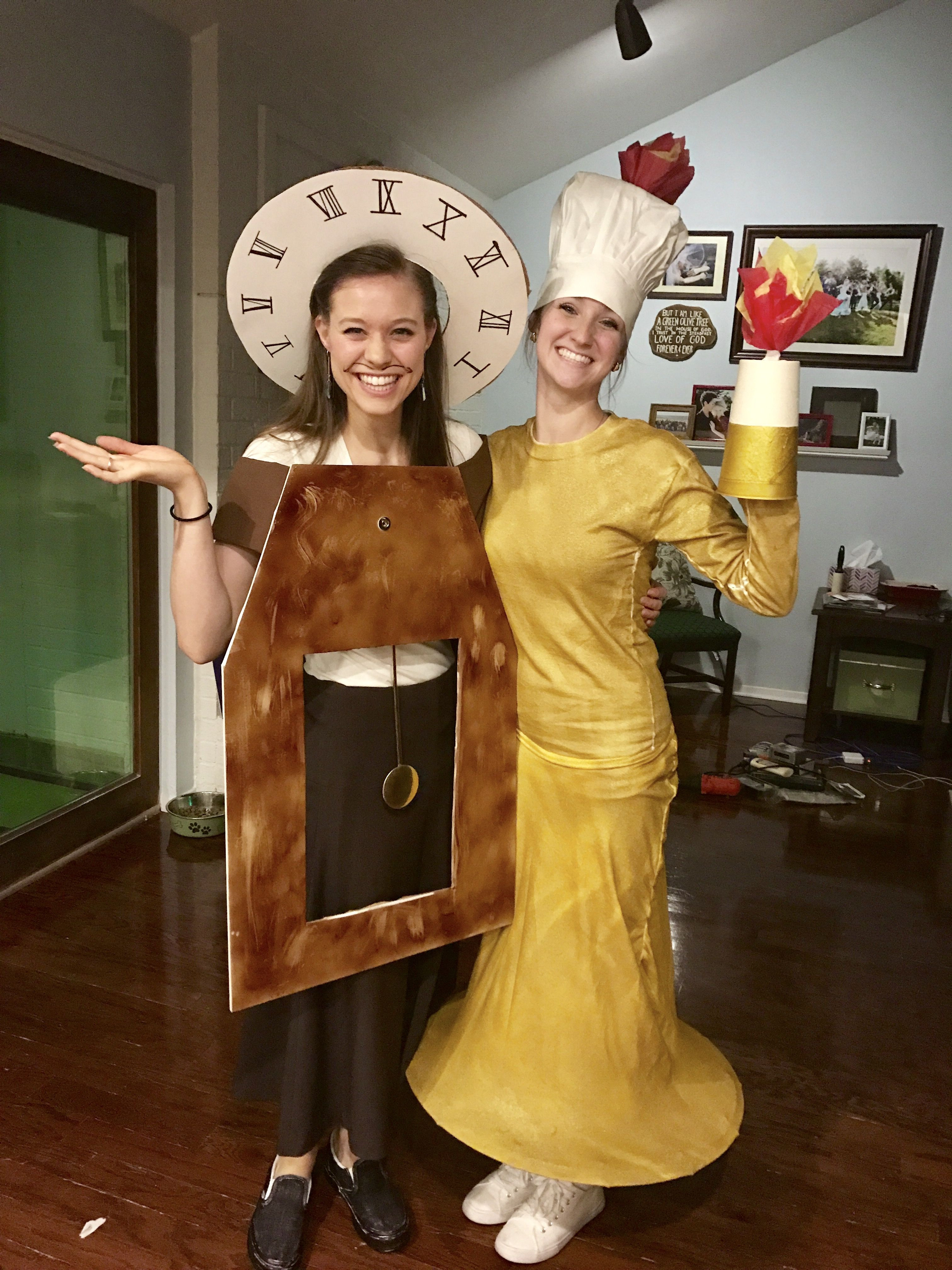 Best ideas about Lumiere Costume DIY
. Save or Pin Cogsworth and Lumiere DIY Halloween costumes Now.