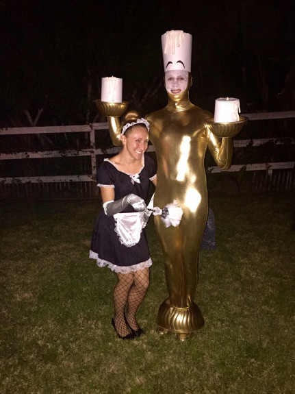 Best ideas about Lumiere Costume DIY
. Save or Pin Haunted Halloween Soiree Decor & Costume Ideas Now.