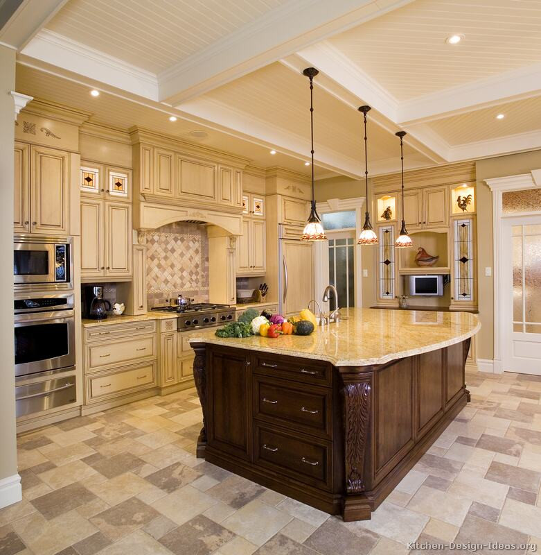 Best ideas about Luxury Kitchen Ideas
. Save or Pin of Kitchens Traditional Two Tone Kitchen Now.