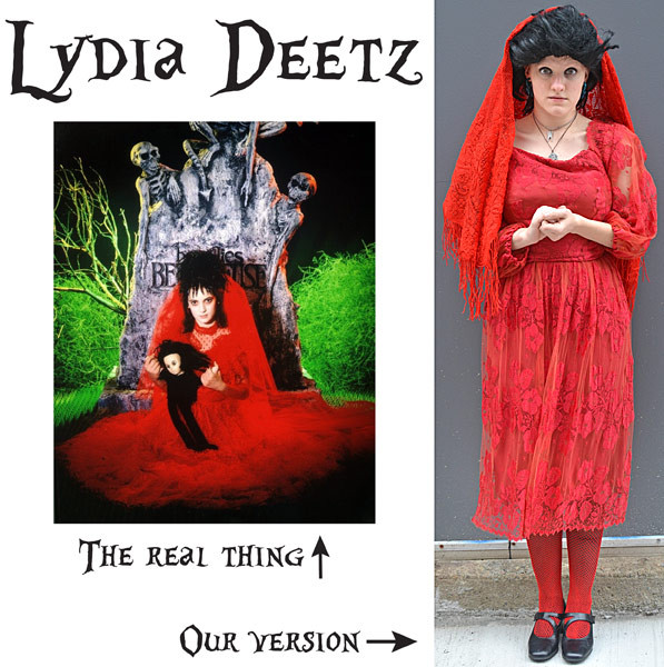 Best ideas about Lydia Deetz Costume DIY
. Save or Pin Angela Chase James Dean 80 s Aerobics Instructor Lydia Now.