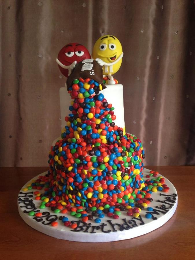 Best ideas about M.a.c Birthday Cake
. Save or Pin M&M s Birthday Cake Cake by Sweet Shop Cakes CakesDecor Now.