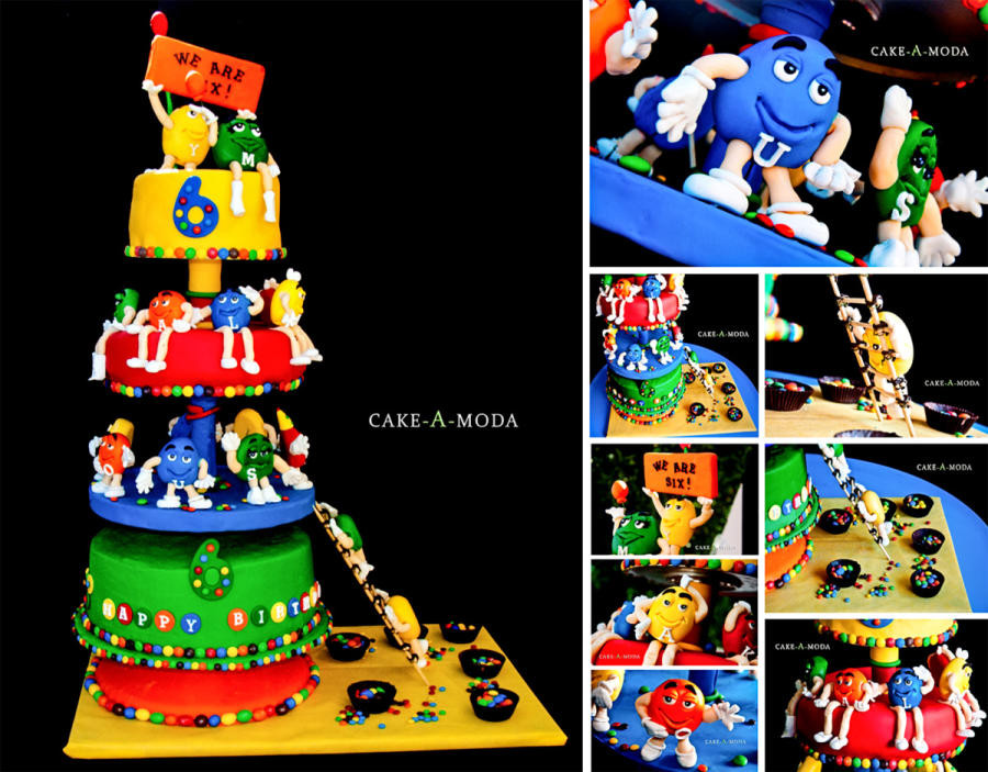 Best ideas about M.a.c Birthday Cake
. Save or Pin My Twins Sixth Birthday m&m S Cake cake by Cake A Moda Now.