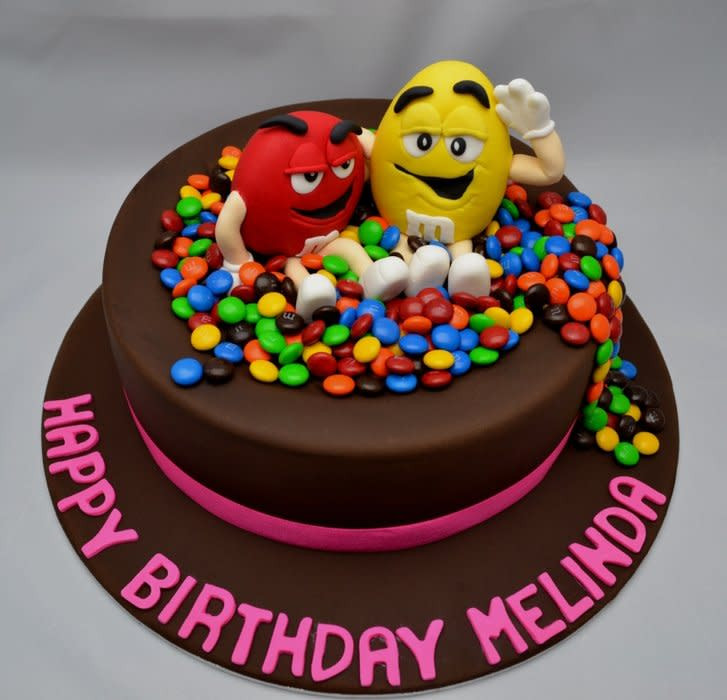 Best ideas about M.a.c Birthday Cake
. Save or Pin M&M s cake cake by LauraSprinkles CakesDecor Now.