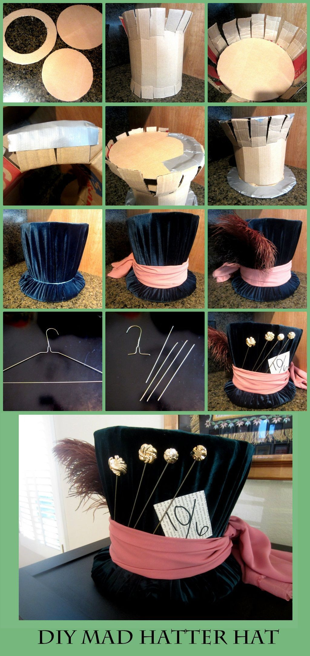 Best ideas about Mad Hatter Hats DIY
. Save or Pin DIY Mad Hatter Top Hat Now.