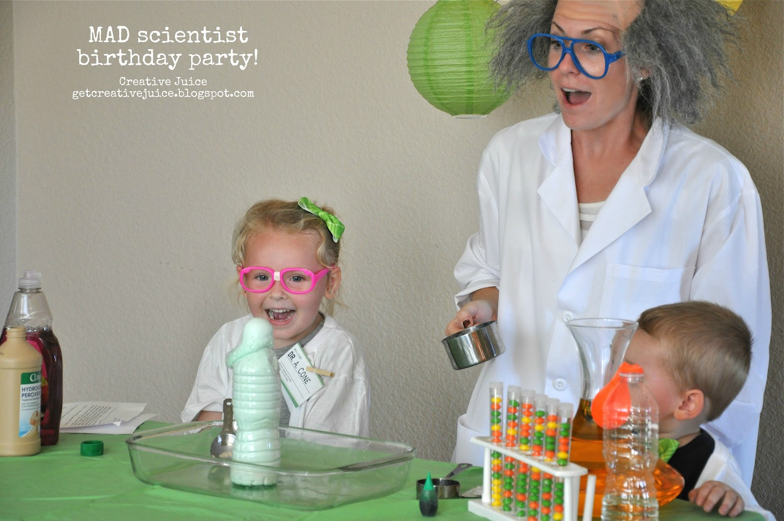 Best ideas about Mad Science Birthday Party
. Save or Pin SCIENCE PARTY by Creative Juice Now.
