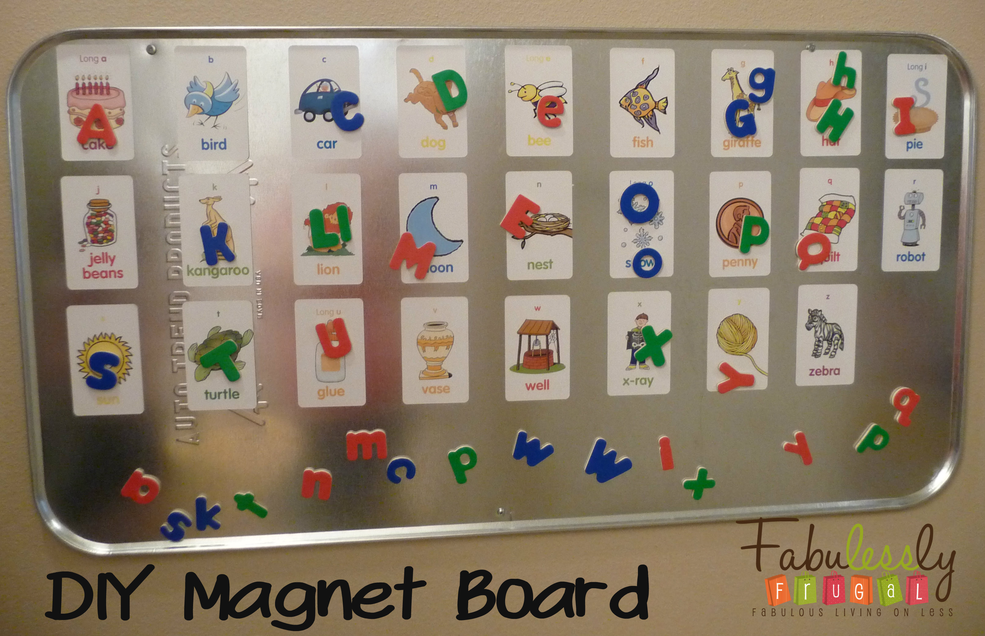 Best ideas about Magnetic Board DIY
. Save or Pin DIY Magnet Board For Your Kids Now.