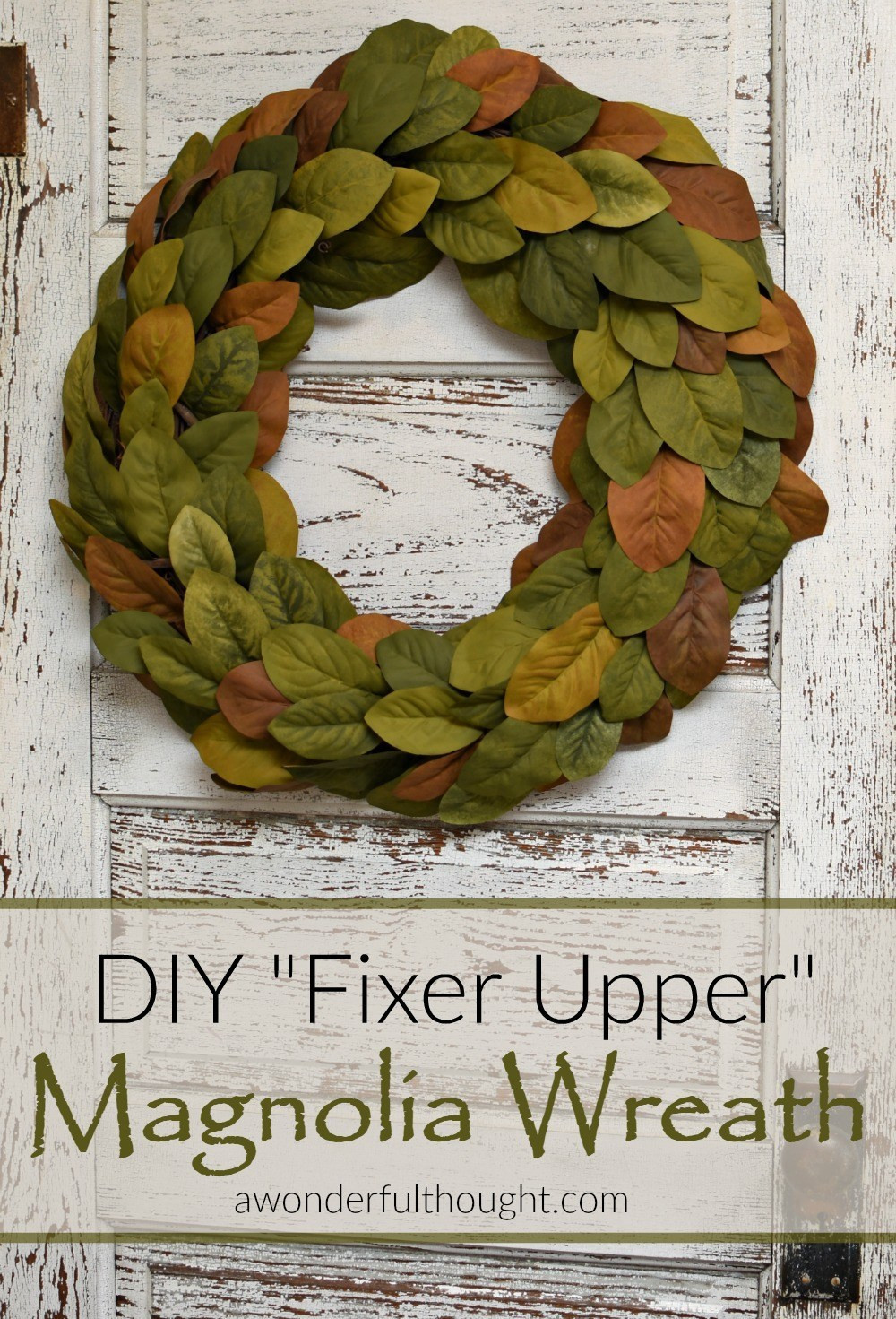 Best ideas about Magnolia Wreaths DIY
. Save or Pin DIY Magnolia Wreath A Wonderful Thought Now.