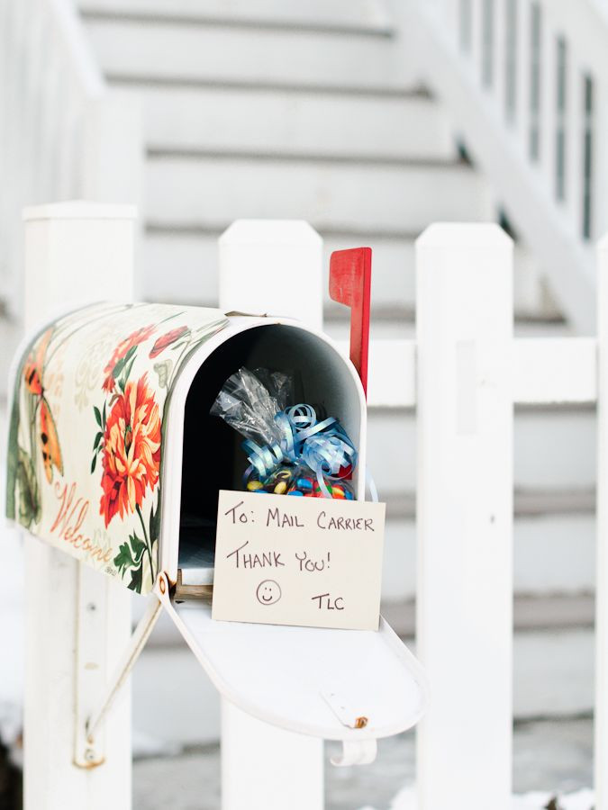 Best ideas about Mail Carrier Gift Ideas
. Save or Pin Gift for the Mail Carrier Random Acts of Kindness by TLC Now.