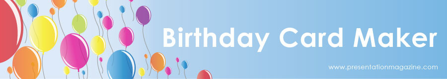 Best ideas about Make A Birthday Card On Line
. Save or Pin Free line Birthday Card Maker from Presentation Mgazine Now.