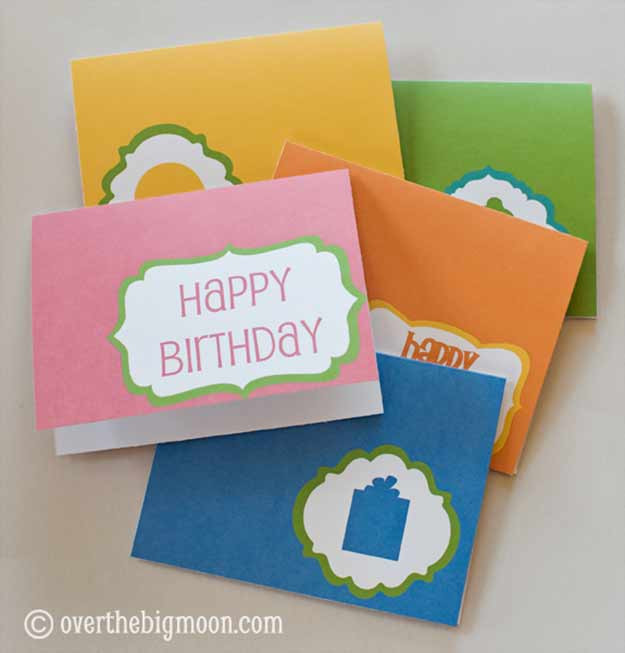 Best ideas about Make A Birthday Card To Print
. Save or Pin 30 Handmade Birthday Card Ideas Now.