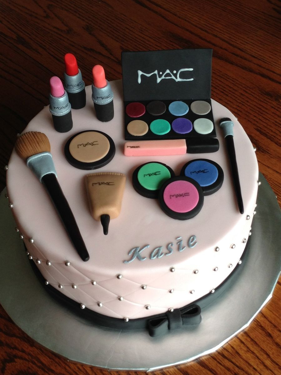 Best ideas about Make Birthday Cake
. Save or Pin Makeup Cake on Cake Central Now.