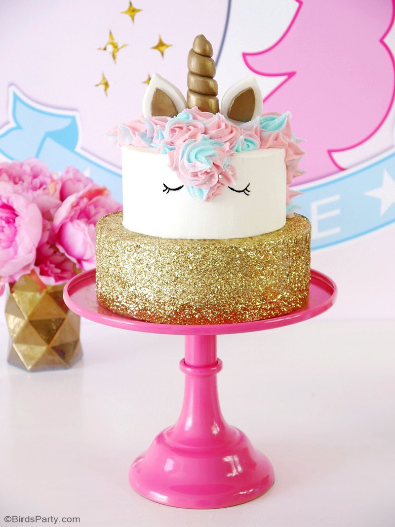 Best ideas about Make Birthday Cake
. Save or Pin How To Make a Unicorn Birthday Cake Party Ideas Now.