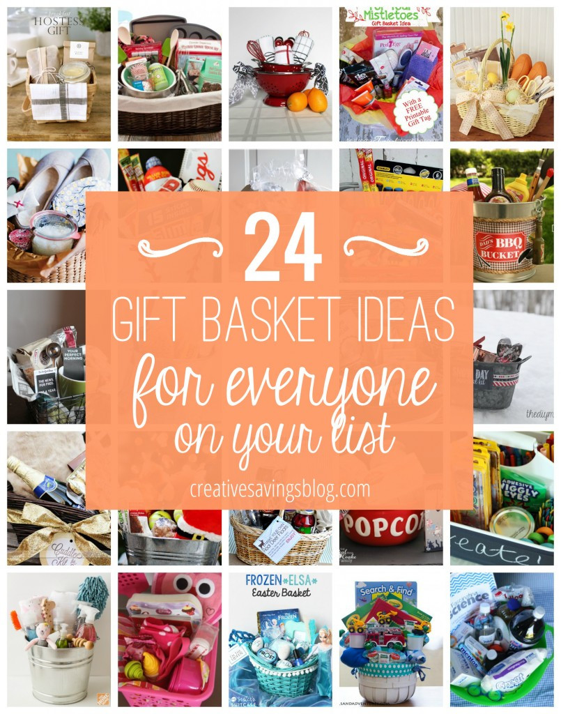 Best ideas about Make Your Own Gift Basket Ideas
. Save or Pin DIY Gift Basket Ideas for Everyone on Your List Now.