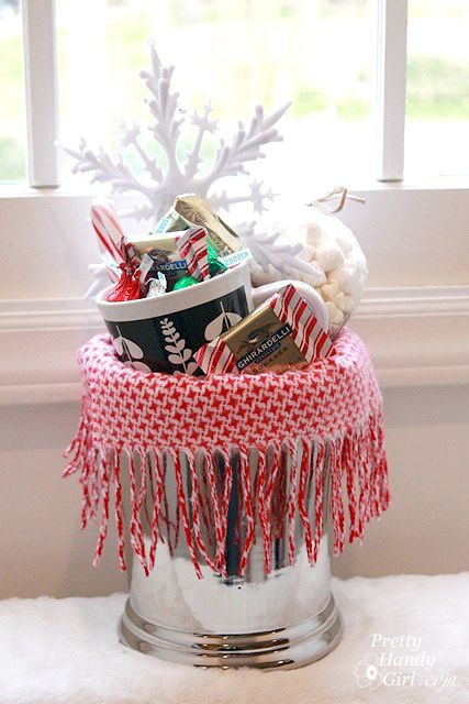 Best ideas about Make Your Own Gift Basket Ideas
. Save or Pin Warm & Cozy Chocolate Gift Basket DIY Gift Link Party Now.