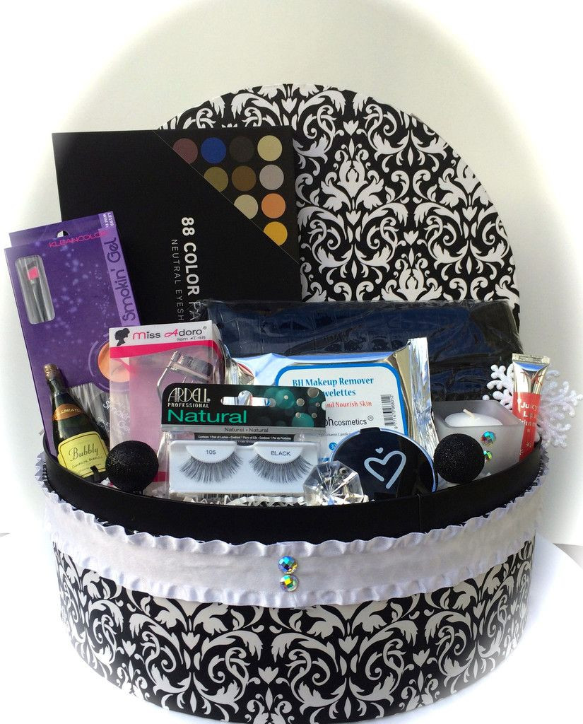 Best ideas about Makeup Birthday Gifts
. Save or Pin Damask Makeup Gift Basket off CODE NovSale20 Now.