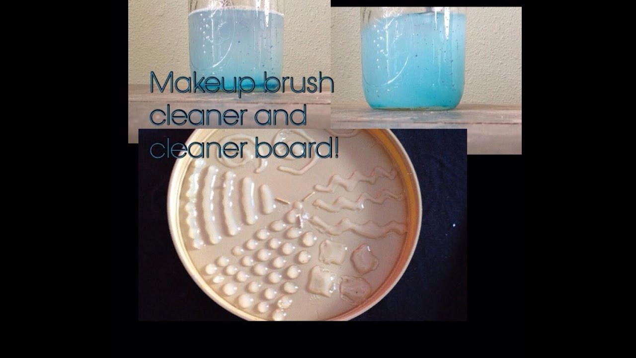 Best ideas about Makeup Brush Cleaner DIY
. Save or Pin EASY DIY MAKEUP BRUSH CLEANER AND CLEANING TOOL How to Now.