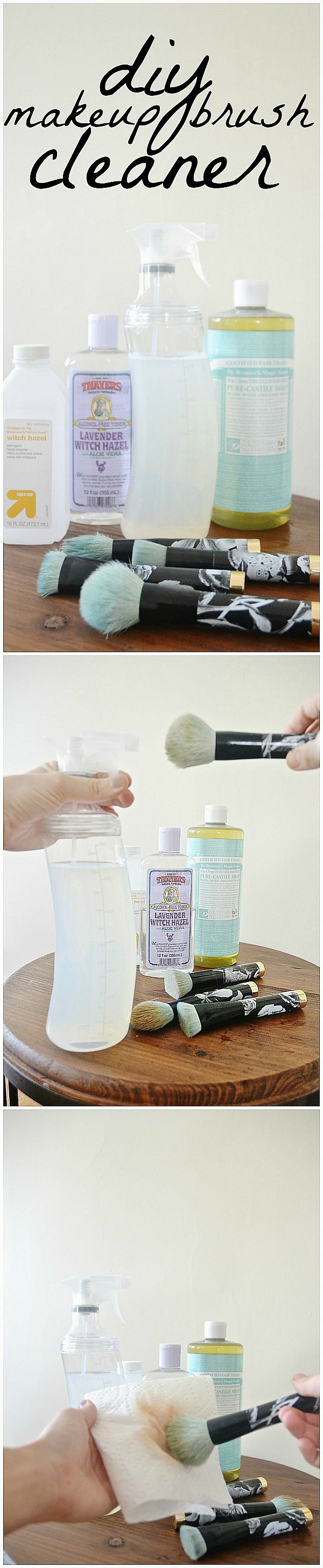 Best ideas about Makeup Brush Cleaner DIY
. Save or Pin DIY Makeup Brush Cleaner Now.