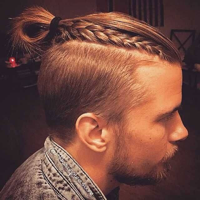 Best ideas about Male Braids Hairstyles
. Save or Pin The Man Bun Braids A Surprising New Men s Hair Trend Now.