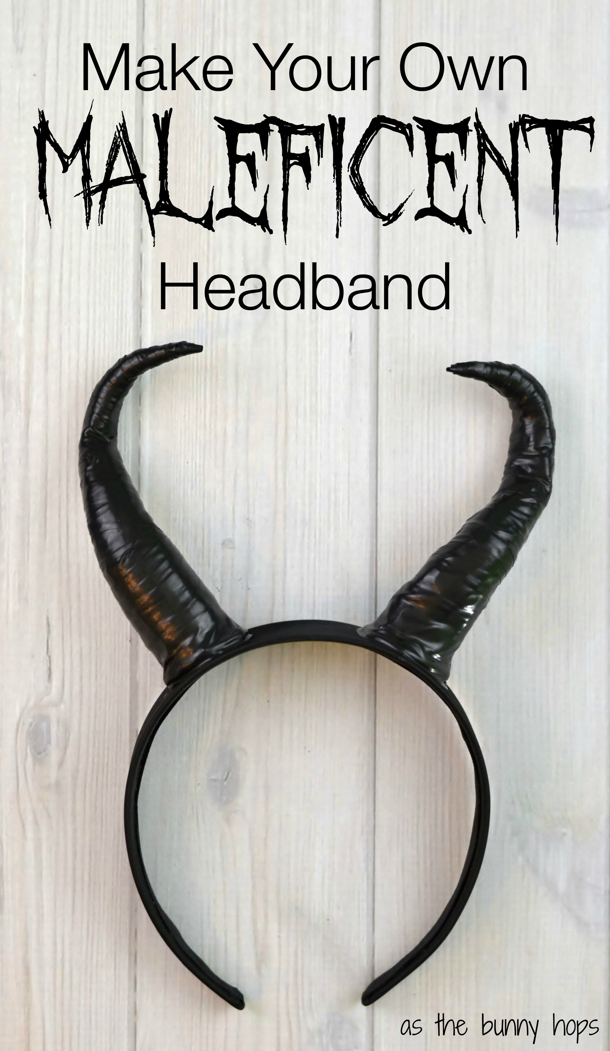 Best ideas about Maleficent Horns DIY
. Save or Pin DIY Maleficent Headband As The Bunny Hops Now.