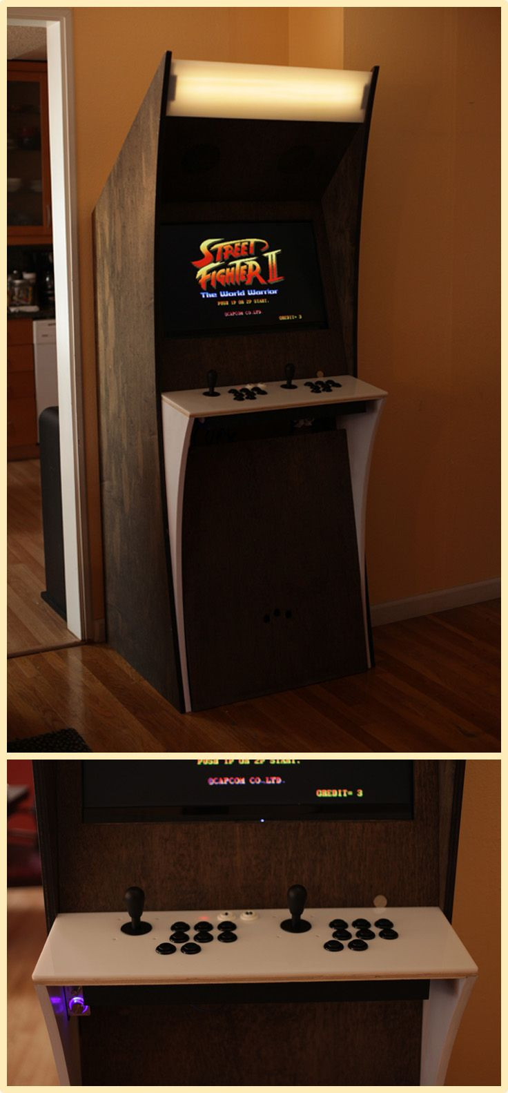 Best ideas about Mameroom DIY Cabinet Kit
. Save or Pin Stylish Custom Arcade Cabinet via Reddit user Scalarr Now.