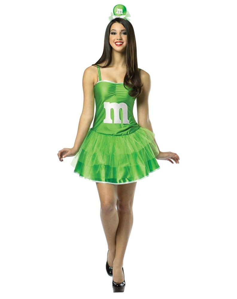 Best ideas about M&amp;M Costumes DIY
. Save or Pin M&M Green Party Dress Adult Womens Costume Cute Licensed Now.