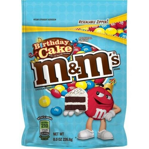 Best ideas about M&amp;ms Birthday Cake
. Save or Pin Birthday Cake M&M s American 8oz Bag Chocolate m&ms Now.