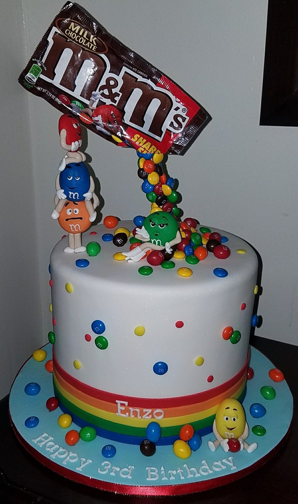Best ideas about M&amp;ms Birthday Cake
. Save or Pin Gravity Defying M&Ms cake by Now.