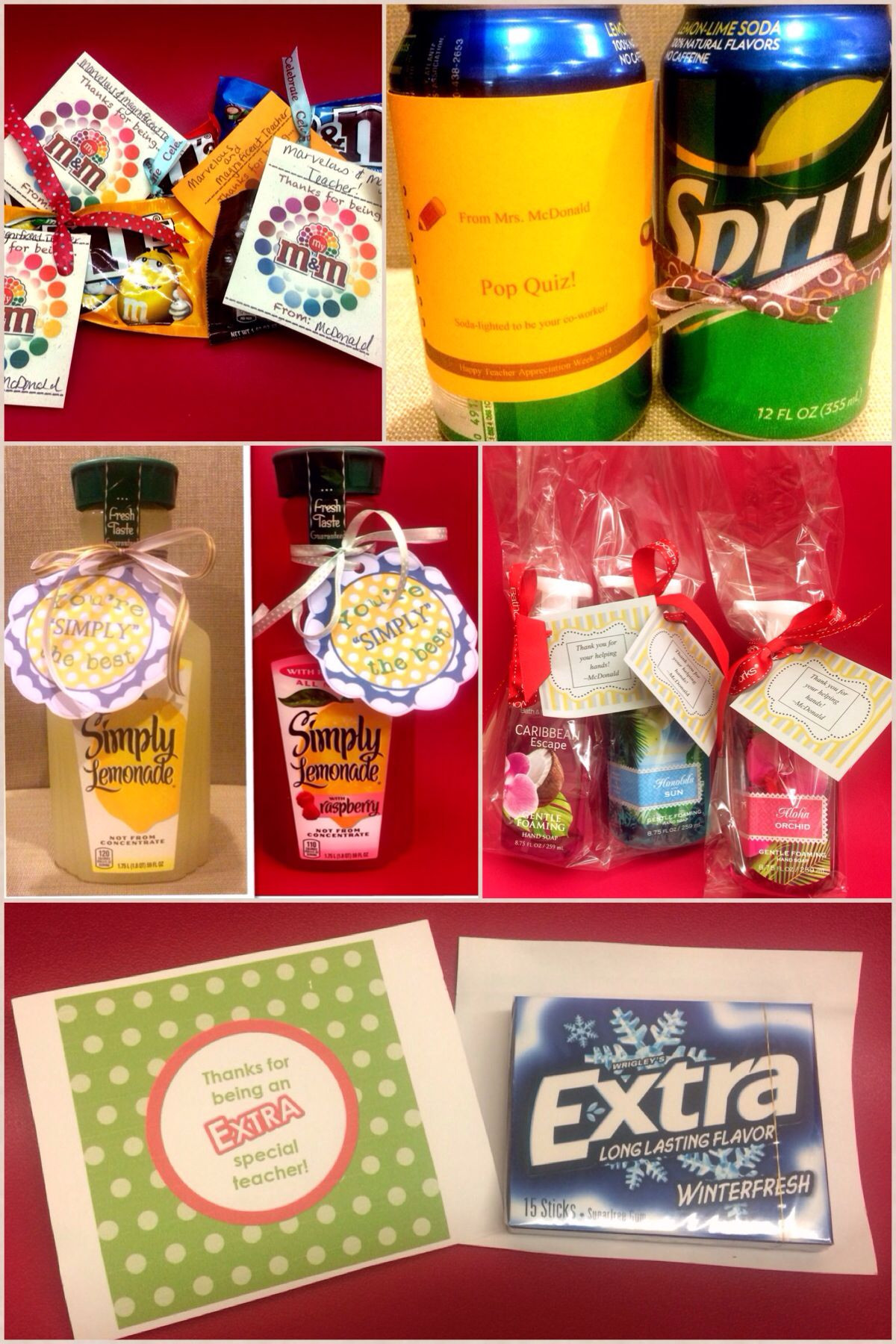 Best ideas about M&amp;Ms Gift Ideas
. Save or Pin Teacher appreciation ts for my EC team "Marvelous Now.