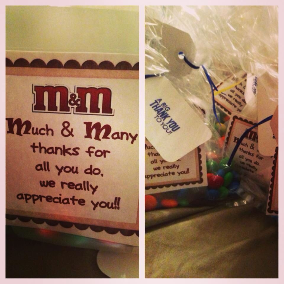 Best ideas about M&amp;Ms Gift Ideas
. Save or Pin Easy volunteer thank you s with m&ms Now.