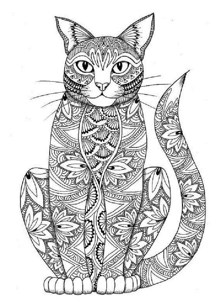 Best ideas about Mandala Animal Coloring Sheets For Girls
. Save or Pin cat mandala coloring pages Now.