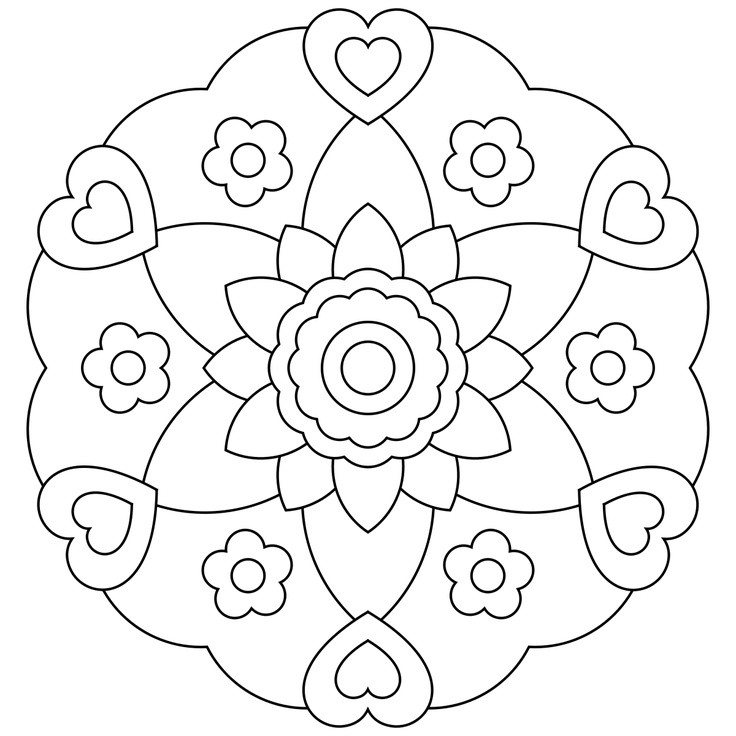Best ideas about Mandala Animal Coloring Sheets For Girls
. Save or Pin Easy mandala coloring pages for girls ColoringStar Now.