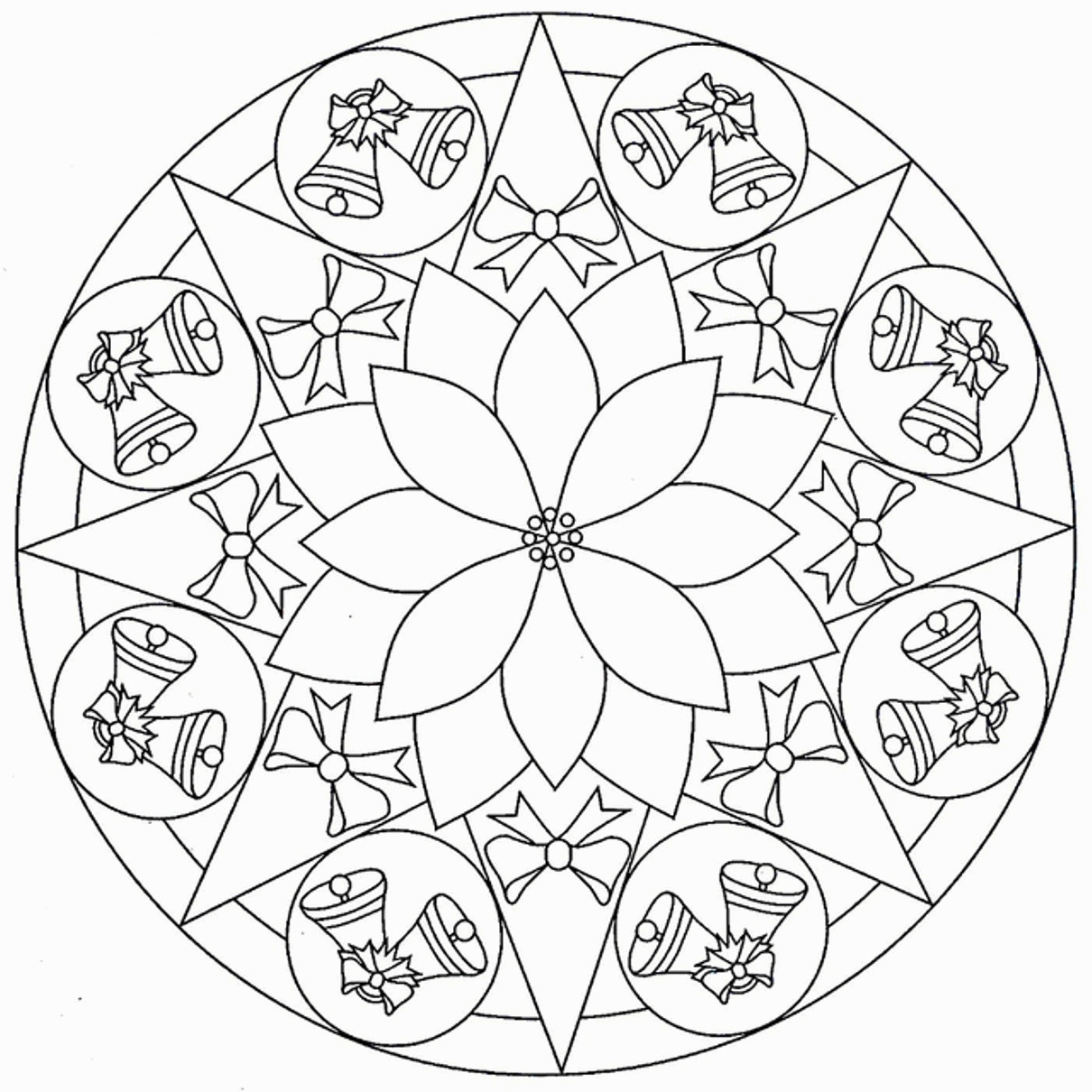 Best ideas about Mandala Coloring Pages For Boys
. Save or Pin Christmas Mandala Coloring Pages Coloring Home Now.
