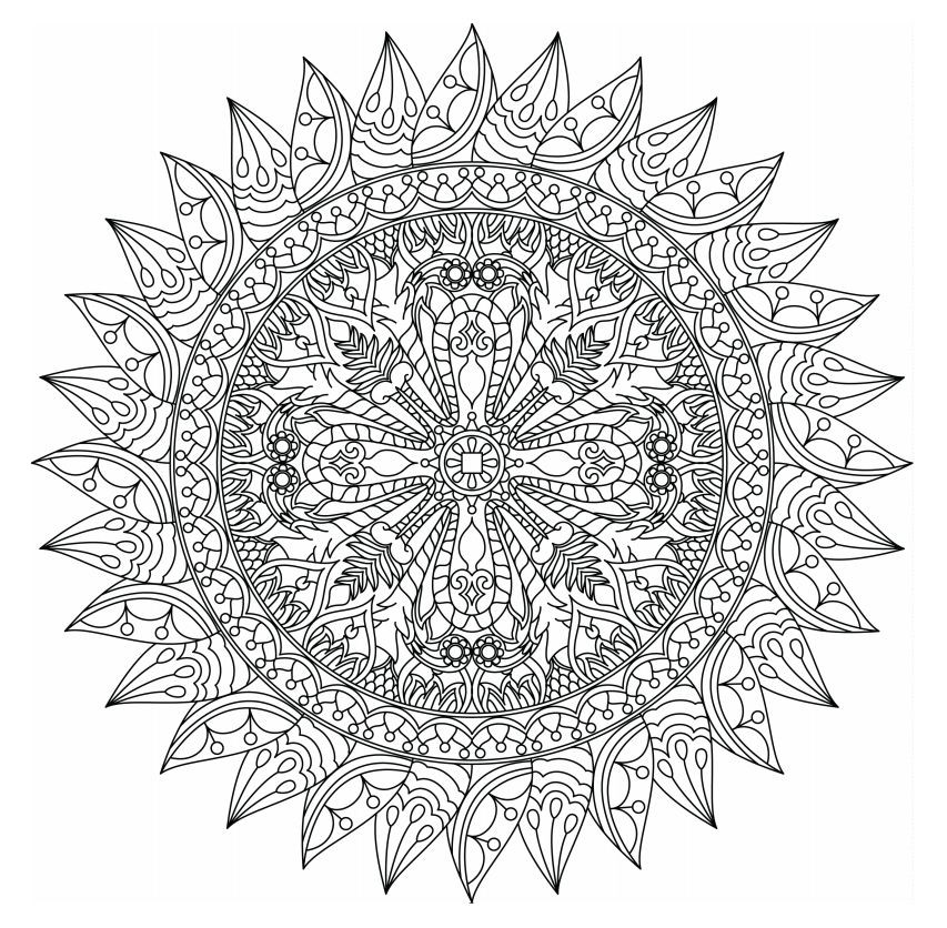 Best ideas about Mandalas Adult Coloring Books
. Save or Pin 498 Free Mandala Coloring Pages for Adults Now.