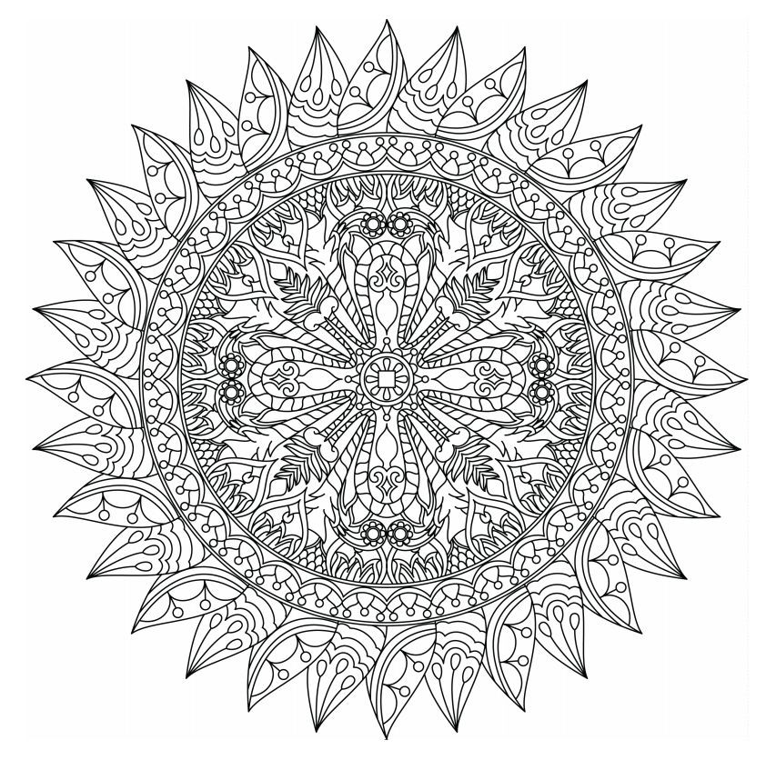 Best ideas about Mandela Adult Coloring Books
. Save or Pin 498 Free Mandala Coloring Pages for Adults Now.