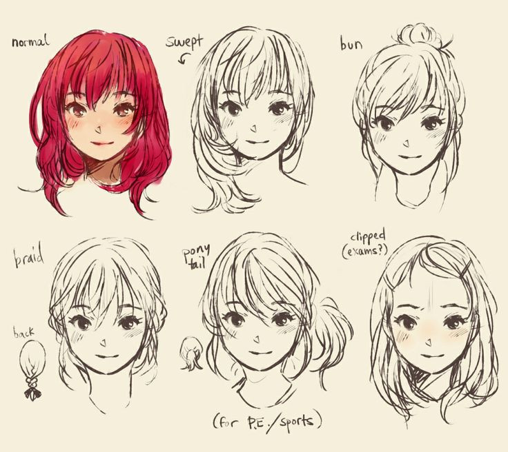 Best ideas about Manga Hairstyles Female
. Save or Pin How to draw cute manga hair Drawing Help Now.