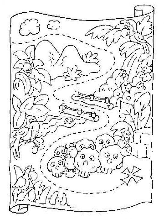 Best ideas about Map Of Wisconsin Preschool Coloring Sheets
. Save or Pin Preschool coloring page of treasure map printable Now.