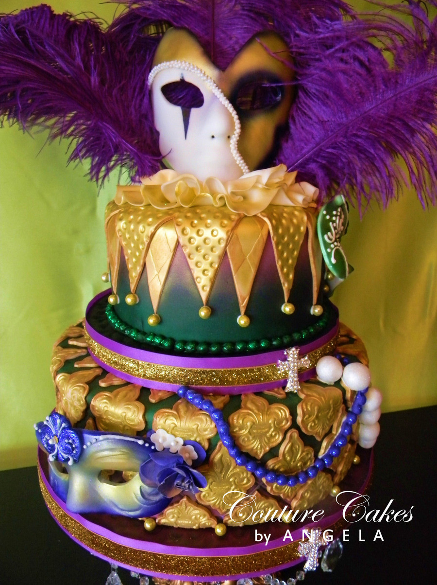 Best ideas about Mardi Gra Birthday Cake
. Save or Pin Mardi Gras Cake CakeCentral Now.