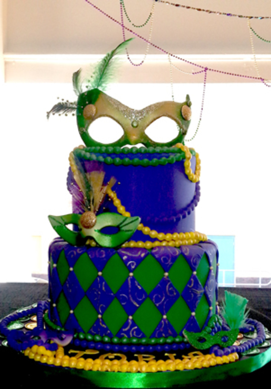 Best ideas about Mardi Gra Birthday Cake
. Save or Pin Mardi Gras Cakes CakeCentral Now.