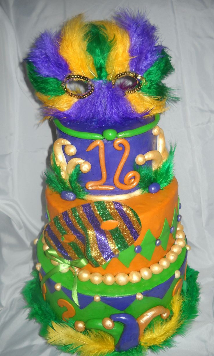Best ideas about Mardi Gra Birthday Cake
. Save or Pin 17 Best images about Mardi Gras Cakes on Pinterest Now.