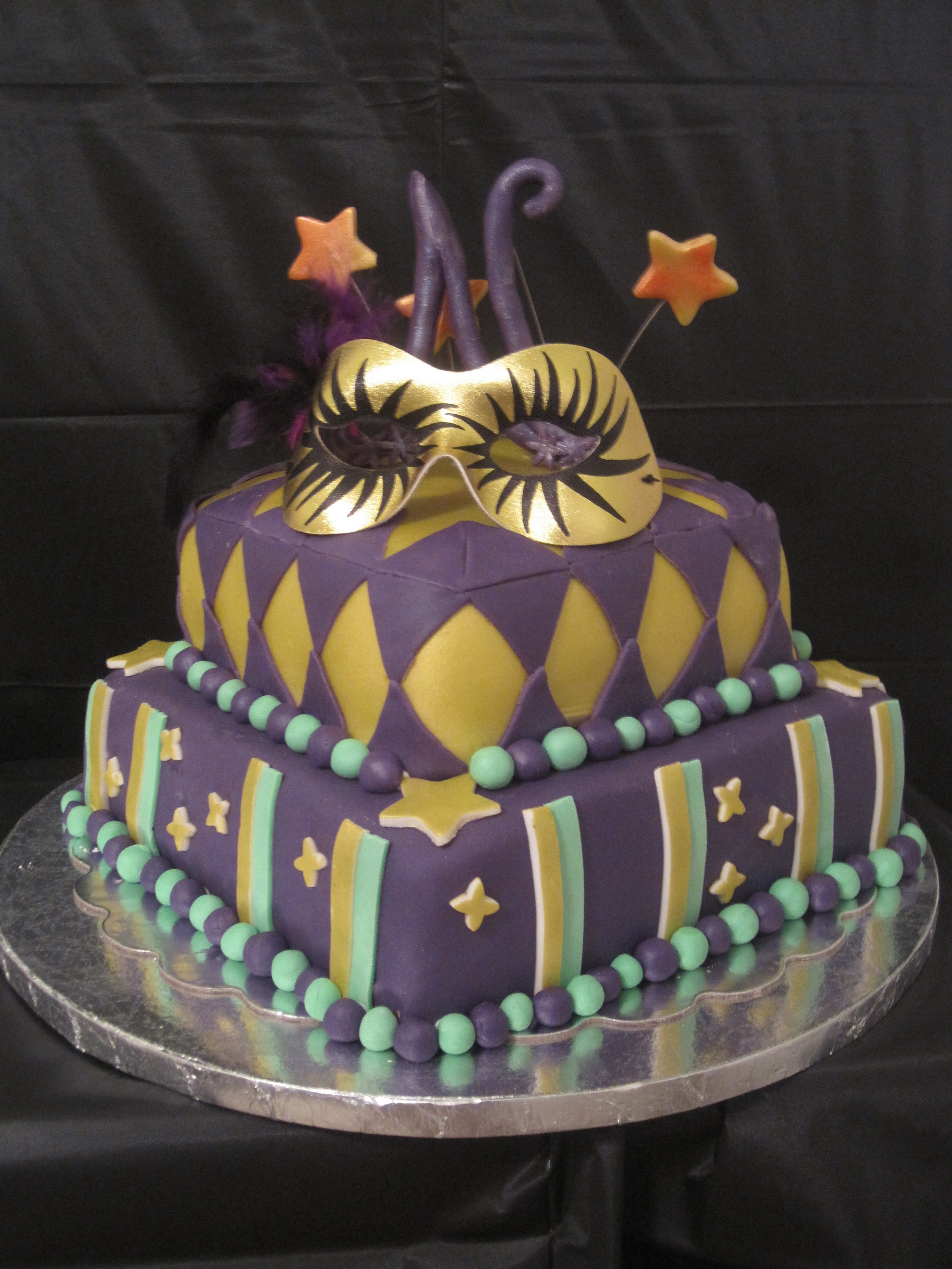 Best ideas about Mardi Gra Birthday Cake
. Save or Pin Birthday Cakes Punkin s Cake Shoppe Now.